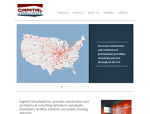 Tablet Screenshot of capital-consultantsinc.com